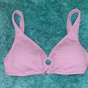 purple bikini top from burlington